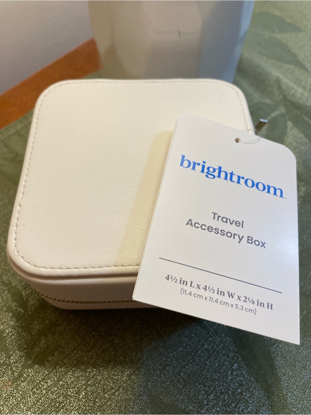 Brightroom White Travel Accessory Box